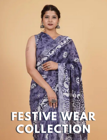 Festive Wear | cotton printed saree