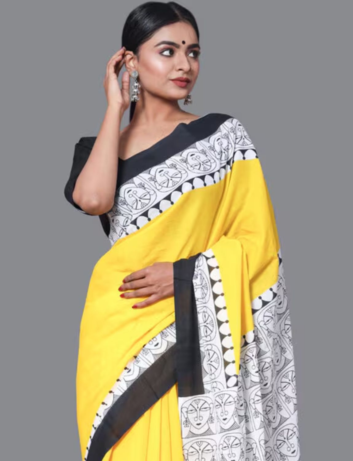 buy mukota ikat cotton saree