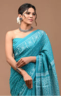  Firoji printed cotton saree