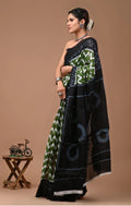 Green Leheriya Saree