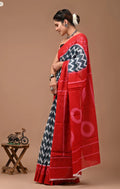 Red south cotton saree 